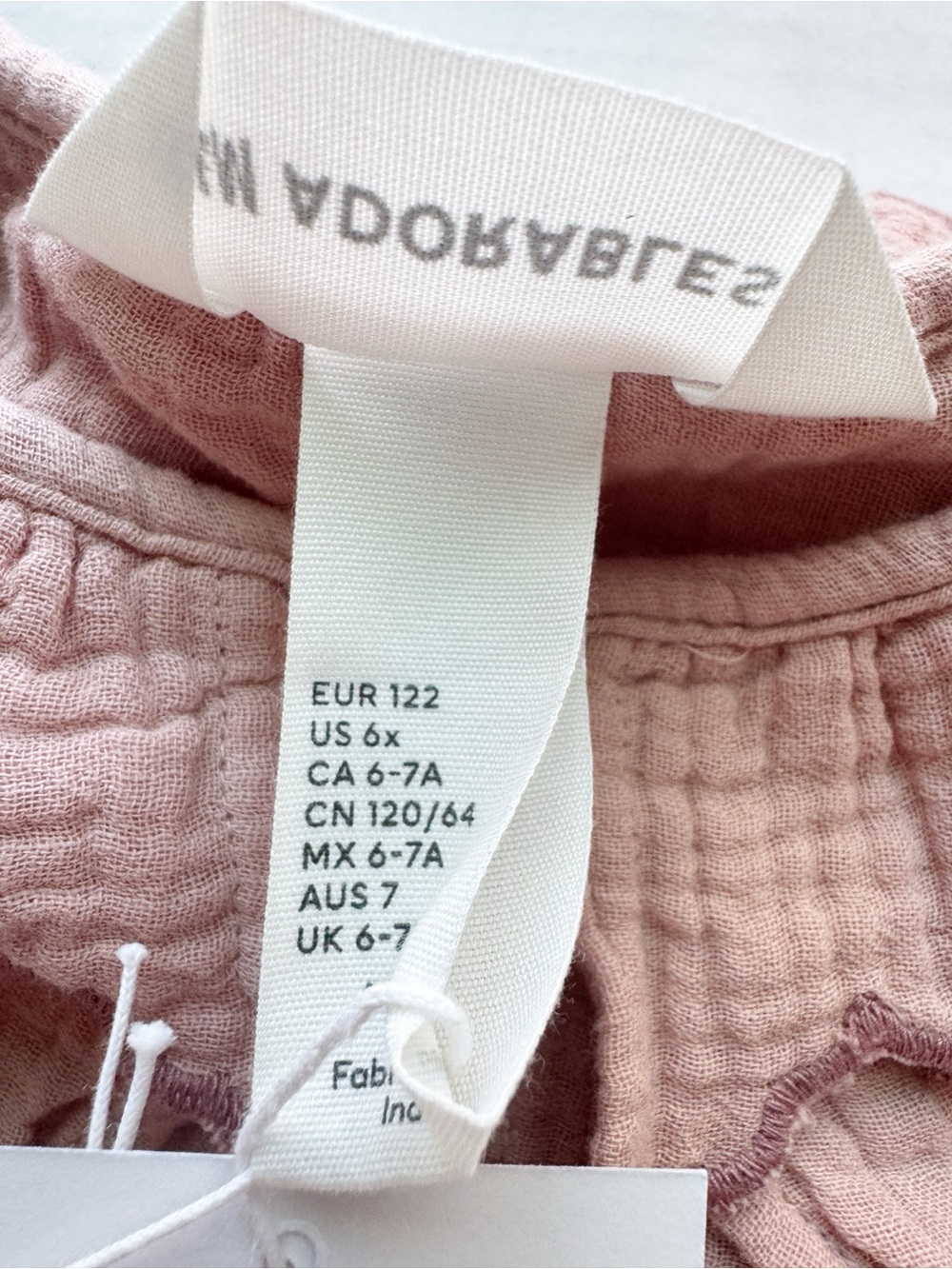 Organic Cotton Muslin
Collared Dress in Dusty Pink NWT - Picture 15 of 16